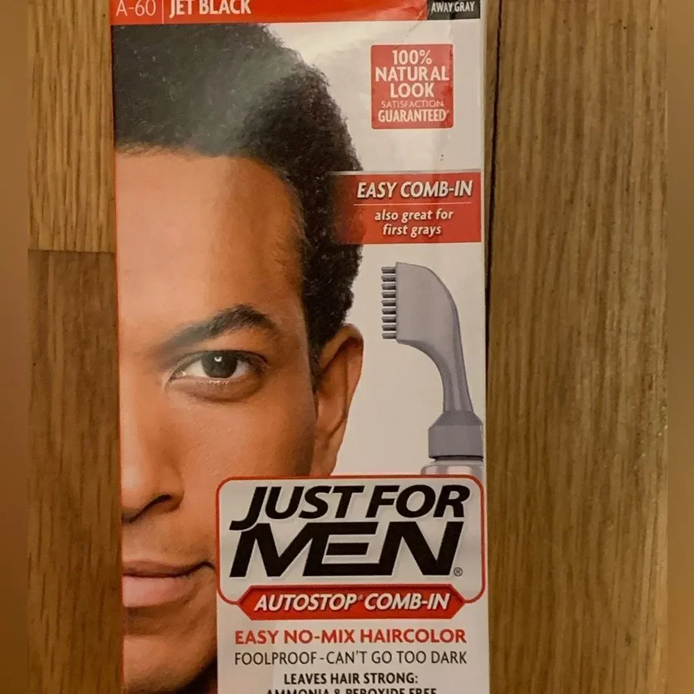 Just For Men hair color light dark medium brown black